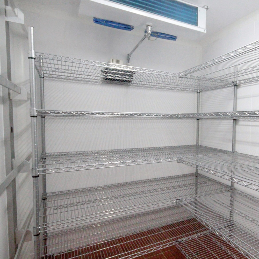 Cold Room Chrome Shelving