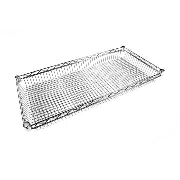 Eclipse Chrome Basket Shelf